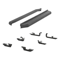 AeroTread 5" x 70" Black Stainless Running Boards Select Ford Escape