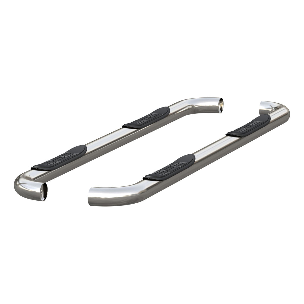 3" Round Polished Stainless Side Bars Select Dodge Ram 1500 2500 3500