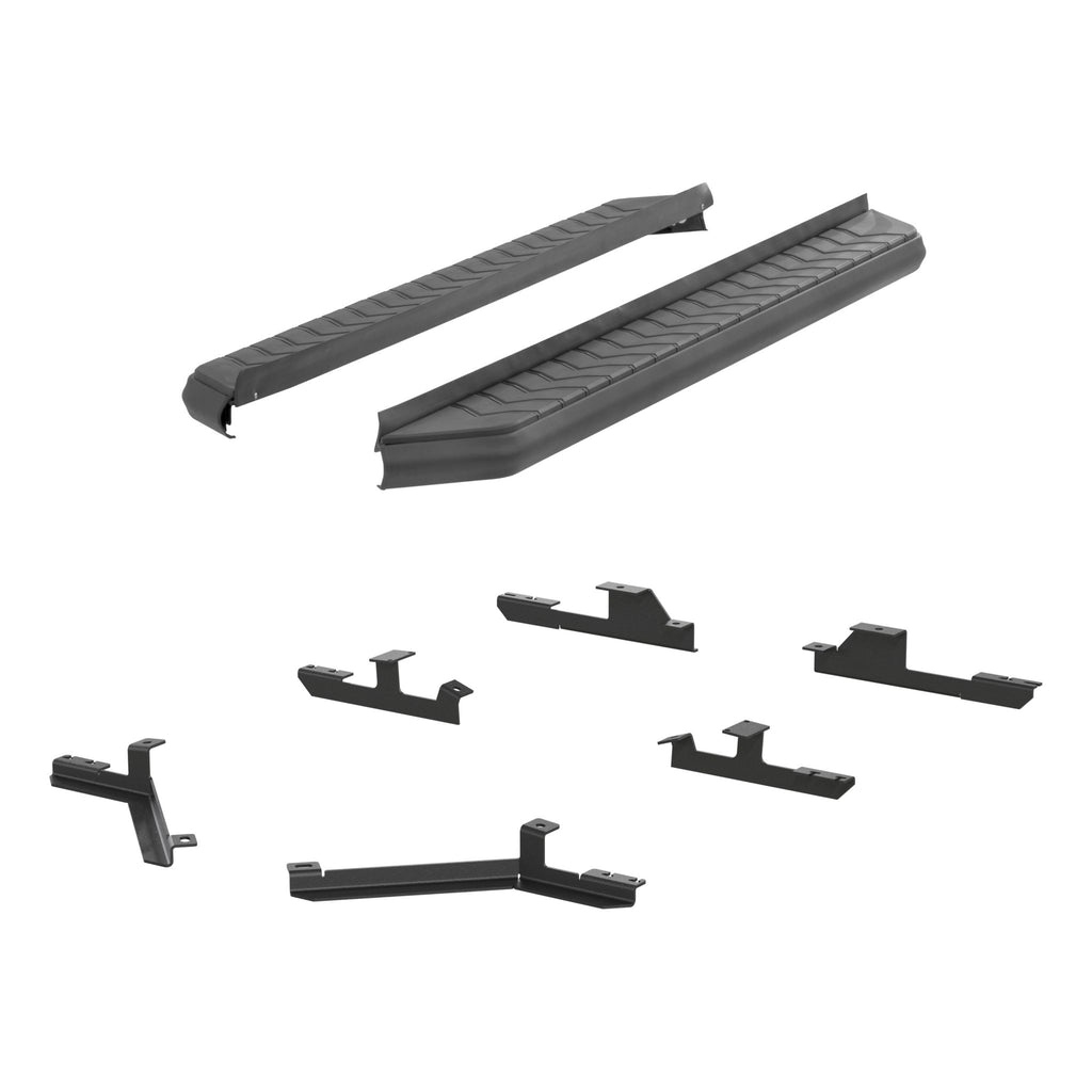AeroTread 5" x 73" Black Stainless Running Boards Select Equinox Terrain