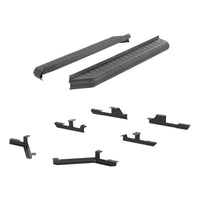 AeroTread 5" x 73" Black Stainless Running Boards Select Equinox Terrain