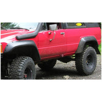 Bushwacker 31009-11 Black Cutout Style Smooth Finish Front Fender Flares for 1984-1988 Toyota Pickup