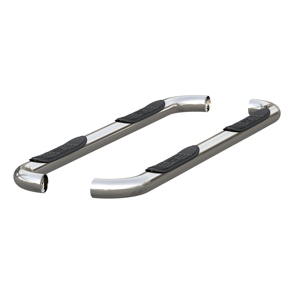3" Round Polished Stainless Side Bars Select Dodge Ram 1500 2500 3500