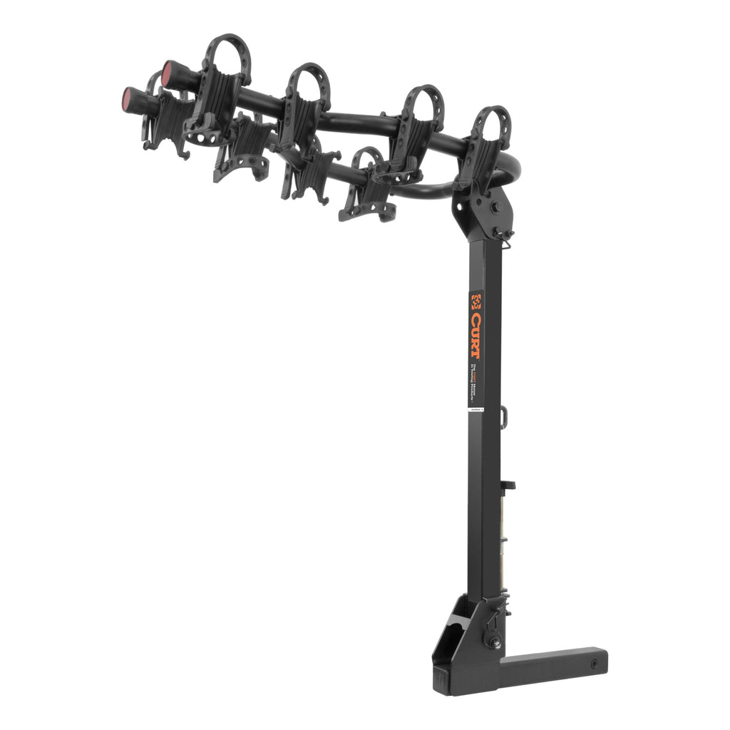 Premium Hitch-Mounted Bike Rack (4 Bikes 2" Shank)