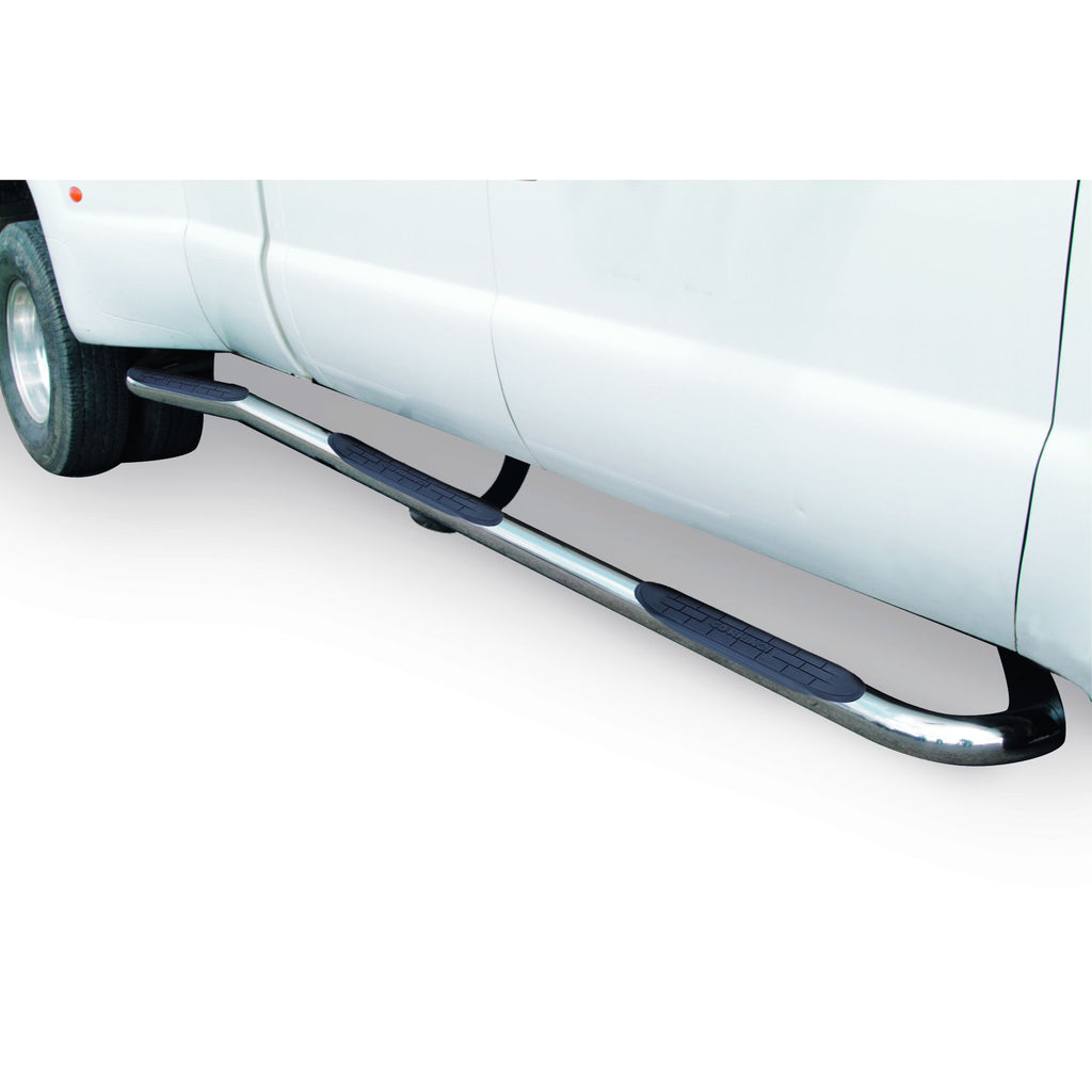 Go Rhino - 62064PS - 6000 Series SideSteps - One-Piece (Kickout Version for Dual Rear Wheels)