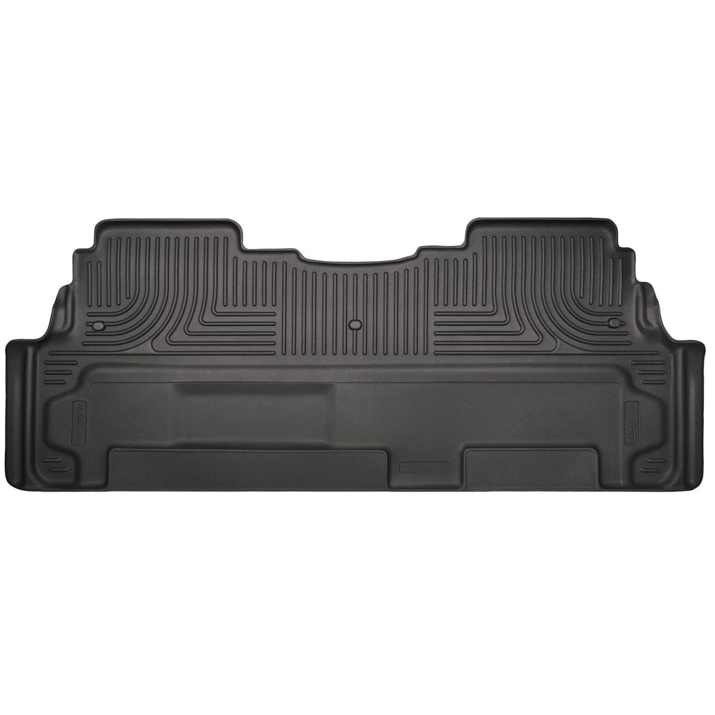 Husky Liners 19171 | Husky Liners 2nd Seat Floor Liner, Fits 07-16 ACADIA/17-17ACADIA LMT/08-17 ENCLAVE/09-17 TRAVERSE 2ND ROW BENCH FLOOR LINER WEATHERBEATER BL