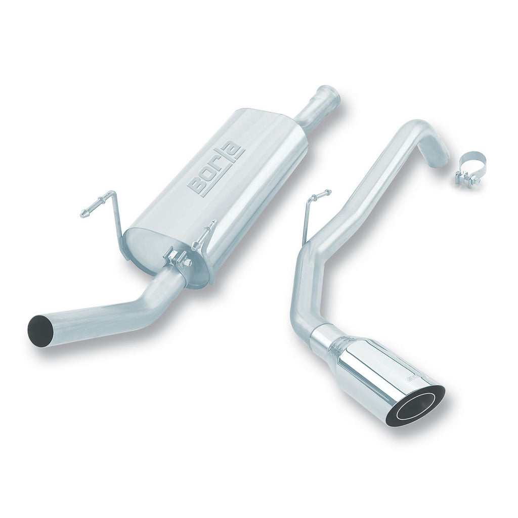 Borla 14854 | Borla Touring Cat-Back  Exhaust System for 2000-2006 Toyota Tundra 4.7L V8 Automatic and Manual Transmission 2 & 4Wheel Drive 4-Door Crew Cab/Ext Cab Short Bed.