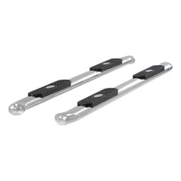 4" Polished Stainless Oval Side Bars Select Ford F-150