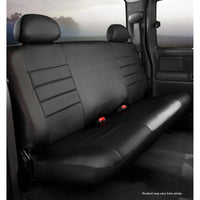 FIA-SL64 BLK/BLK | SL FRONT BENCH SEAT COVER BLK/BLK UNIVERSAL TRUCK