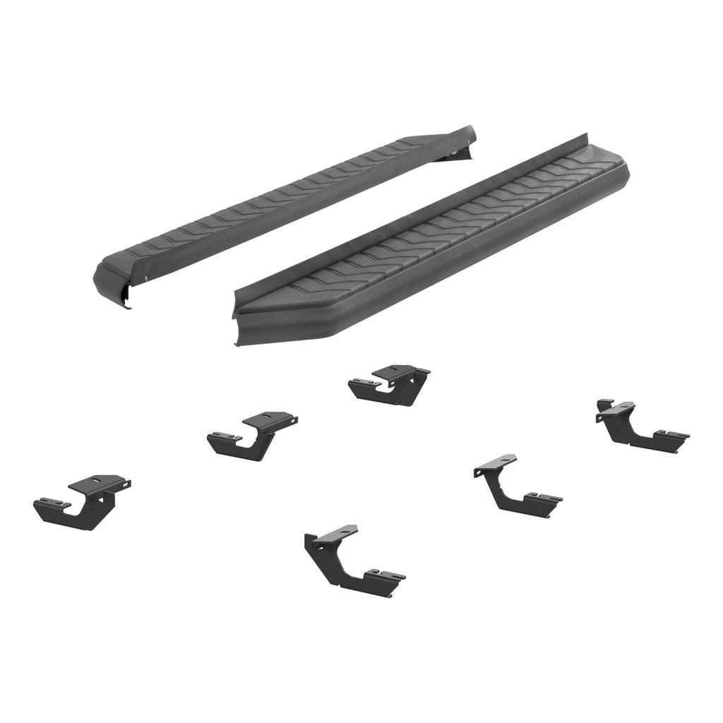 AeroTread 5" x 73" Black Stainless Running Boards Select Dodge Durango