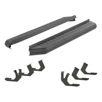 AeroTread 5" x 70" Black Stainless Running Boards Select Toyota 4Runner