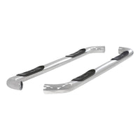 3" Round Polished Stainless Side Bars Select Ford Excursion F-250 F-350