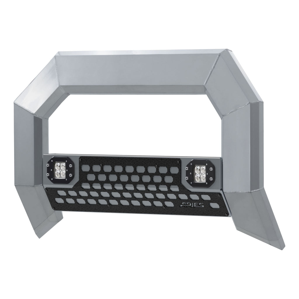 AdvantEDGE 5-1/2" Chrome Aluminum Bull Bar with Lights Select Ford F-150