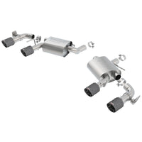Borla 11924CF | Borla S-TYPE W/DUAL MODE EXH. VALVES D RD AC CF SR TIP: 4.0" RD X 6.25"; CARBON FIBER BRIGHT CENTER for 2016-2021 Camaro SS 6.2L V8 AT/MT RWD 2DR 2.75", 2.50" "S-TYPE W/DUAL MODE EXH. VALVES D RD AC CF SR TIP: 4.0" RD X 6.25".