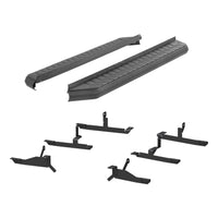 AeroTread 5" x 73" Black Stainless Running Boards Select Acadia XT5