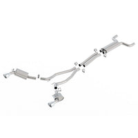 Borla 1014035 | Borla Touring Cat-Back  Exhaust System for 2010-2013 Chevrolet Camaro SS 6.2L V8 Automatic; Manual Transmission; Rear Wheel Drive 2-Door Inc. Convertible EC-Type Approved.