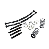 BELLTECH 573ND LOWERING KITS  Front And Rear Complete Kit W/ Nitro Drop 2 Shocks 1995-1997 Chevrolet Blazer/Jimmy 6 cly. 2 in. or 3 in. F/4 in. R drop W/ Nitro Drop II Shocks