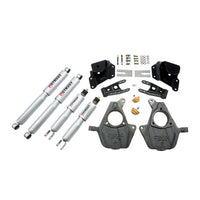 BELLTECH 946SP LOWERING KITS  Front And Rear Complete Kit W/ Street Performance Shocks 2005-2006 Chevrolet Silverado/Sierra (Std Cab w/ Factory Front Torsion Bar) 2 in. F/3 in. R drop W/ Street Performance Shocks