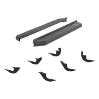 AeroTread 5" x 70" Black Stainless Running Boards Select Acura MDX