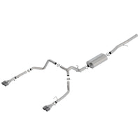 Borla 140772CF | Borla Cat-Back Exhaust System - Touring
