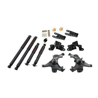 BELLTECH 695ND LOWERING KITS  Front And Rear Complete Kit W/ Nitro Drop 2 Shocks 1988-1991 Chevrolet Silverado/Sierra C1500 (Std Cab ext 454 SS) 2 in. F/4 in. R drop W/ Nitro Drop II Shocks