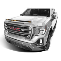 Auto Ventshade 753075-GAZ Aeroskin LightShield Color Hood Protector Summit White for 2017-2018 GMC Sierra Incl. 2019 1500 Limited