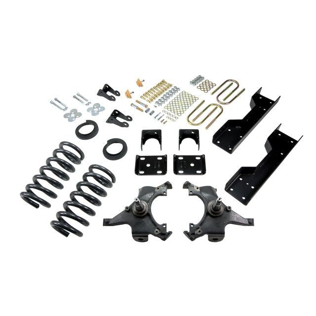 BELLTECH 696 LOWERING KITS  Front And Rear Complete Kit W/O Shocks 1988-1991 Chevrolet Silverado/Sierra C1500 (Std Cab ext 454 SS) 4 in. or 5 in. F/6 in. R drop W/O Shocks