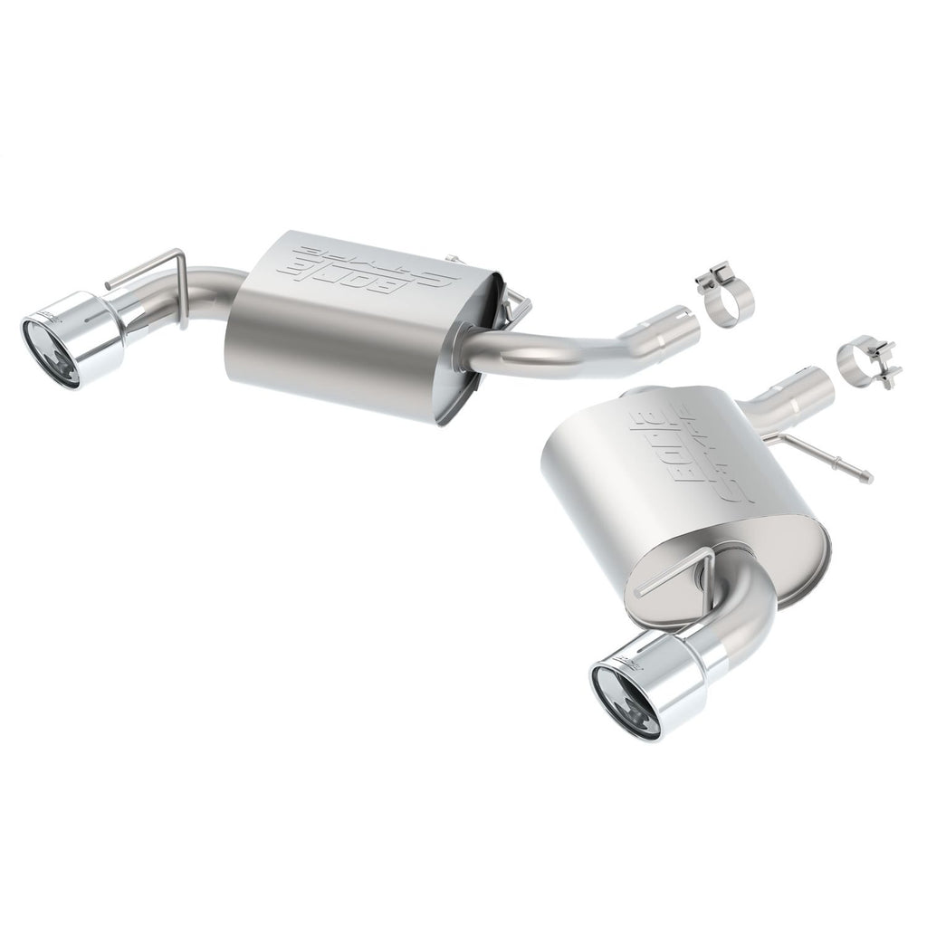 Borla 11933 | Borla S-Type Axle-Back Exhaust System for 2016-2018 Chevrolet Camaro 2.0L 4 Cyl. Turbo Automatic/ Manual Transmission. Rear Wheel Drive 2-Door.