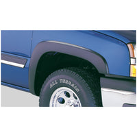 Bushwacker 40915-02 Black OE-Style Smooth Finish 4-Piece Fender Flare Set for 2003-2007 Chevrolet Silverado Trucks (Check Application Guide)