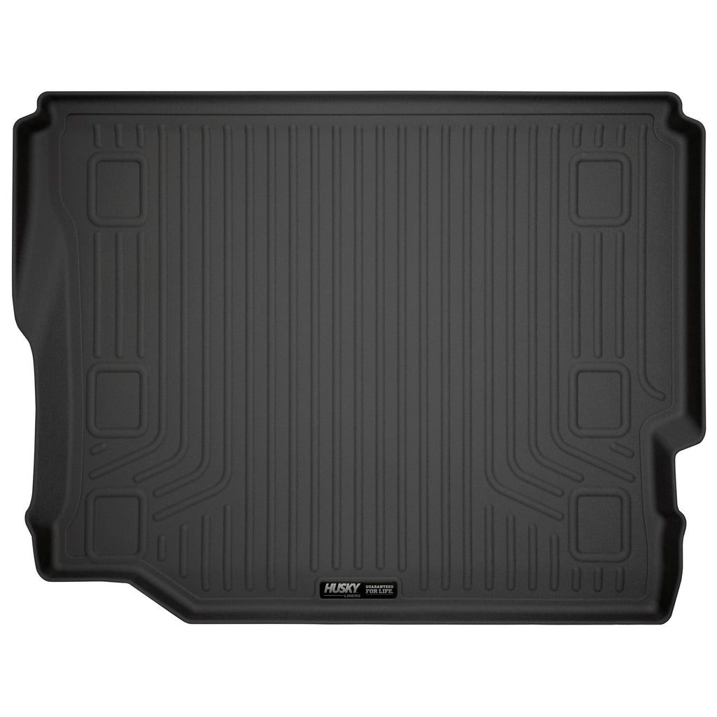 Husky Liners 20731 | Husky Liners Cargo Liner, Fits 18-C WRANGLER JL W/O SUBWOOFER CARGO LINER WEATHERBEATER BLACK