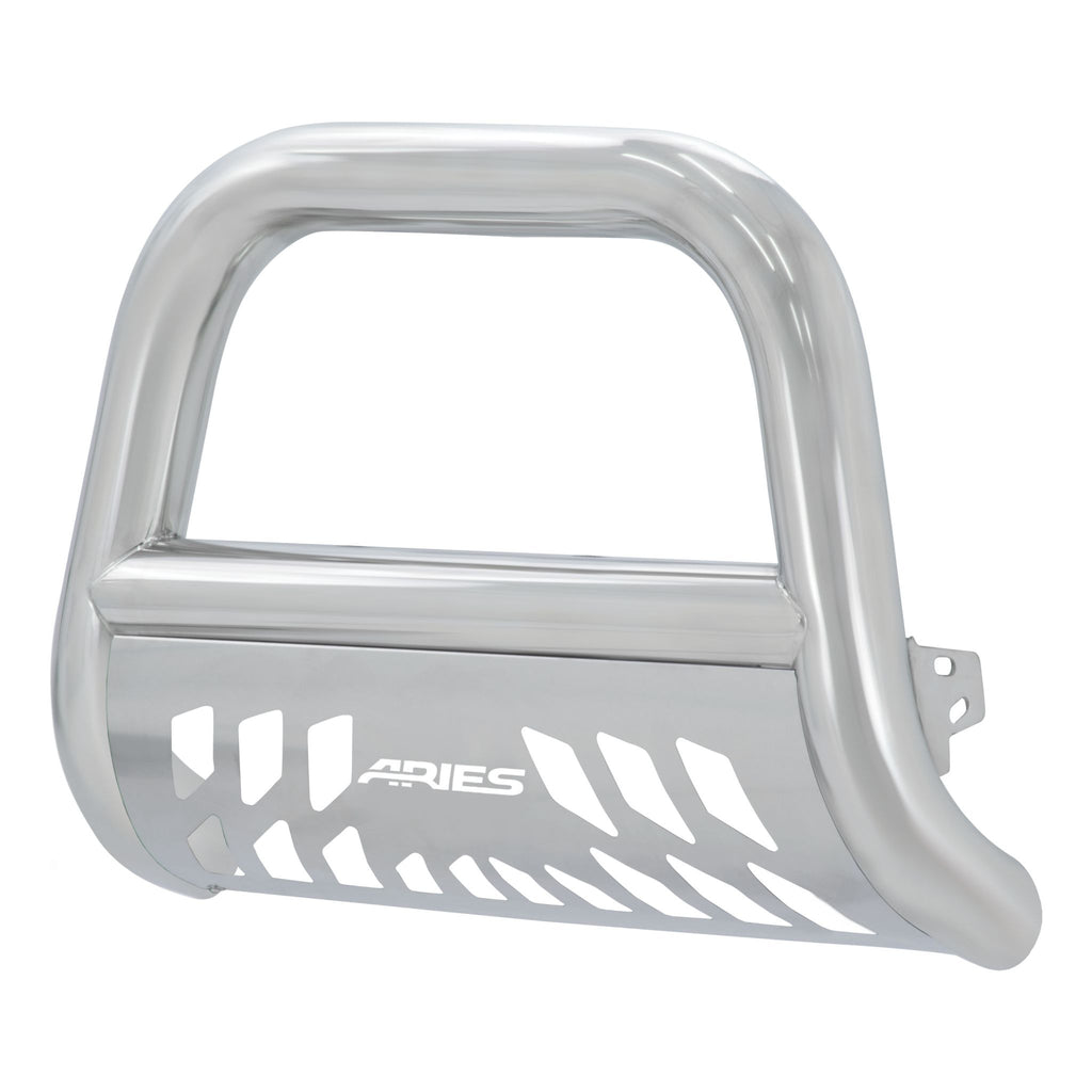 Big Horn 4" Polished Stainless Bull Bar Select Dodge Ram 1500