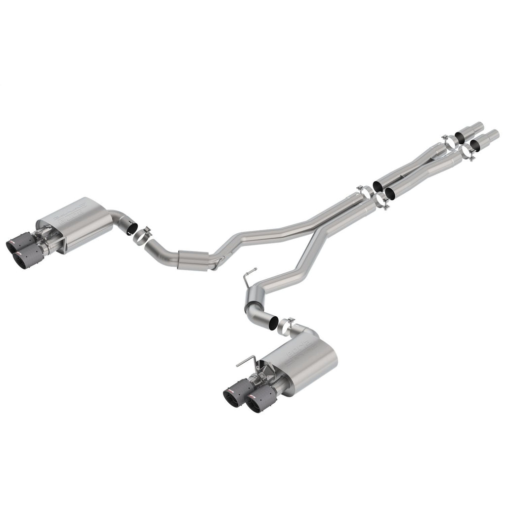 Borla 140742CFBA | Borla Cat-Back Exhaust System - S-Type