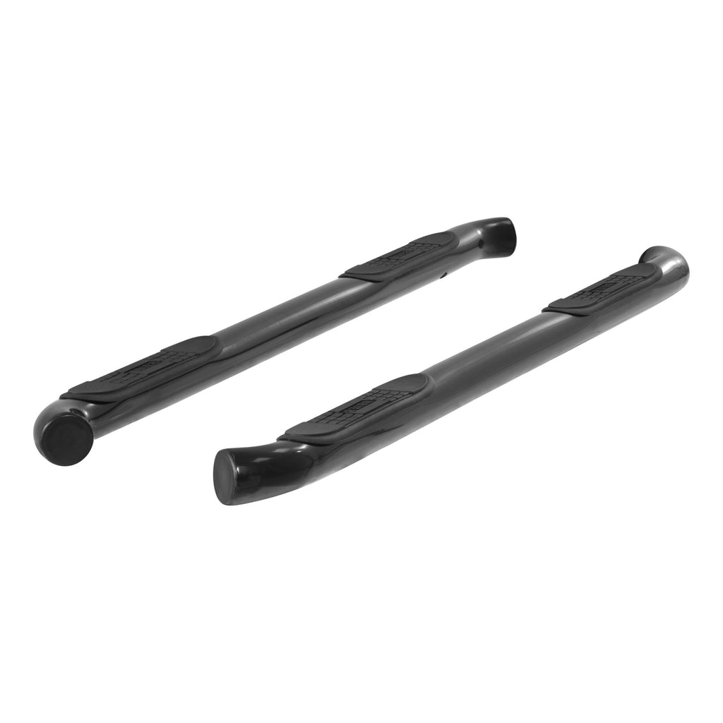 3" Round Black Steel Side Bars Select Traverse Acadia Outlook