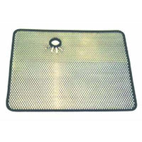 Radiator Bug Shield Stainless Steel; 87-95 Jeep Wrangler YJ