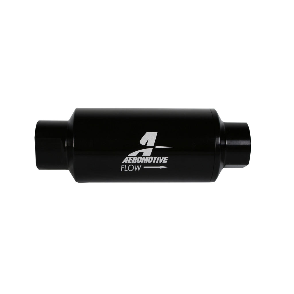 Aeromotive 10-micron Microglass Element In-Line Filter with ORB-10 Ports