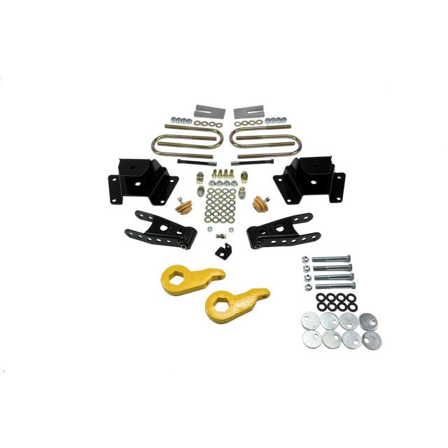 BELLTECH 937 LOWERING KITS  Front And Rear Complete Kit W/O Shocks 1997-2003 Ford F150 ((All Cabs) 4WD) 1 in. or 3 in. F/3 in. R drop W/O Shocks