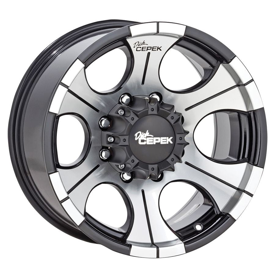 Dick Cepek-90000000481 Wheel 15X8 5X4.5 3-5/8 DC DC II BLACK