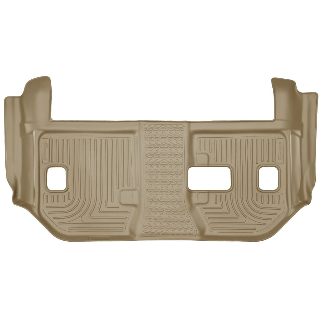Husky Liners 19293 | Husky Liners 3rd Seat Floor Liner, Fits 15-C SUBURBAN/YUKON XL W/3RD ROW BENCH SEATS 3RD SEAT FLOOR LINER TAN