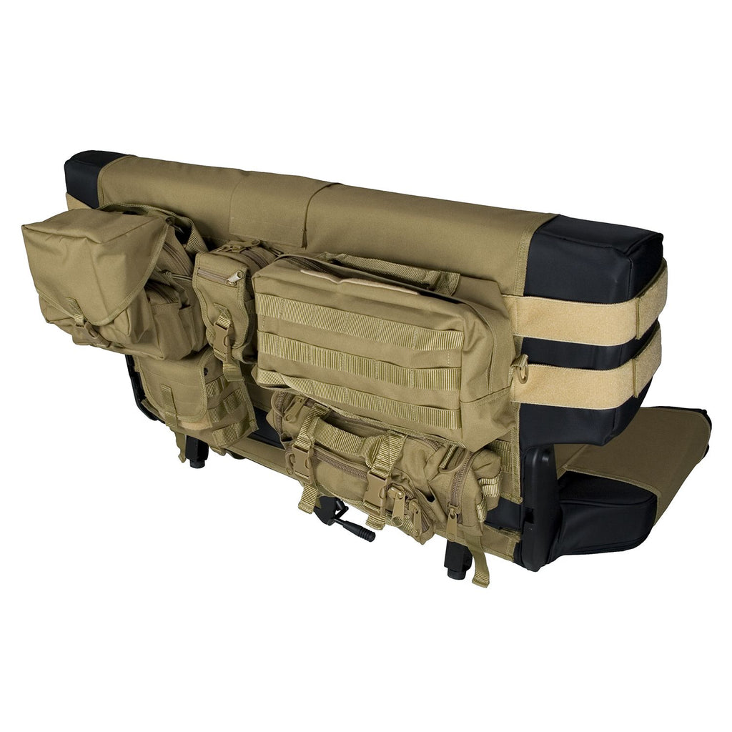 Rugged Ridge 13246.04 | Rear Cargo Seat Cover, Tan; 87-06 Jeep CJ/Wrangler YJ/TJ