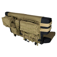 Rugged Ridge 13246.04 | Rear Cargo Seat Cover, Tan; 87-06 Jeep CJ/Wrangler YJ/TJ