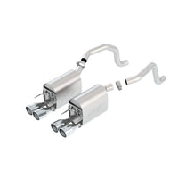 Borla 11810 | Borla Touring Axle-Back Exhaust System for 2009-2013 Chevrolet Corvette (C6) 6.2L V8 Automatic; Manual Transmission; Rear Wheel Drive (RWD) 2-Door Coupe; Convertible.