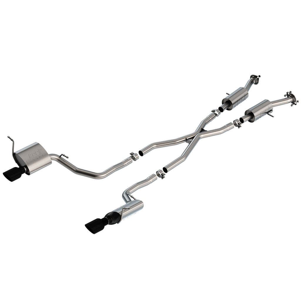 Borla 140835BC|WK2 Grand Cherokee 3.6L V6 2014-2020 Cat-Back(TM) Exhaust S-Type part number 140835BC