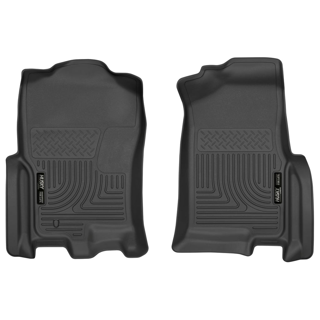 Husky Liners 18391 | Husky Liners Front Floor Liners, Fits 07-10 EXPEDITION/NAVIGATOR WEATHERBEATER SERIES BLACK