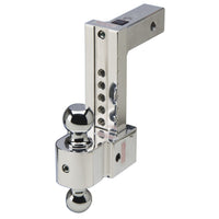 Flash STBM adj. alum. ball mount, anti-rattle, 8'' drop 9'' rise, 2'' & 2-5/16''