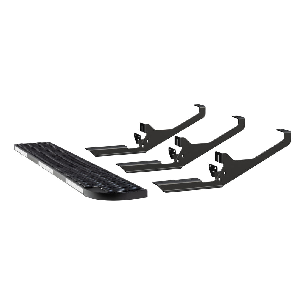 Grip Step XL 9-1/2" x 54" Steel Passenger Board Fleet Kit Select Sprinter