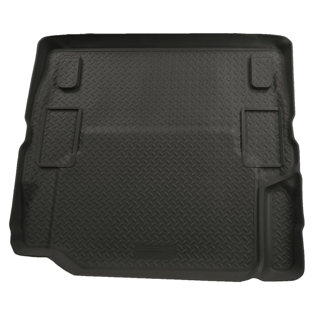 Husky Liners 20521 | Husky Liners Cargo Liner, Fits 07-10 WRANGLER REAR LINER BLACK