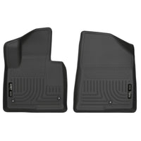 Husky Liners 13851 | Husky Liners Front Floor Liners, Fits 13-17 SANTA FE SPORT/SPORT 2.0T FRONT FLOOR LINERS WEATHERBEATER SERIES BLACK