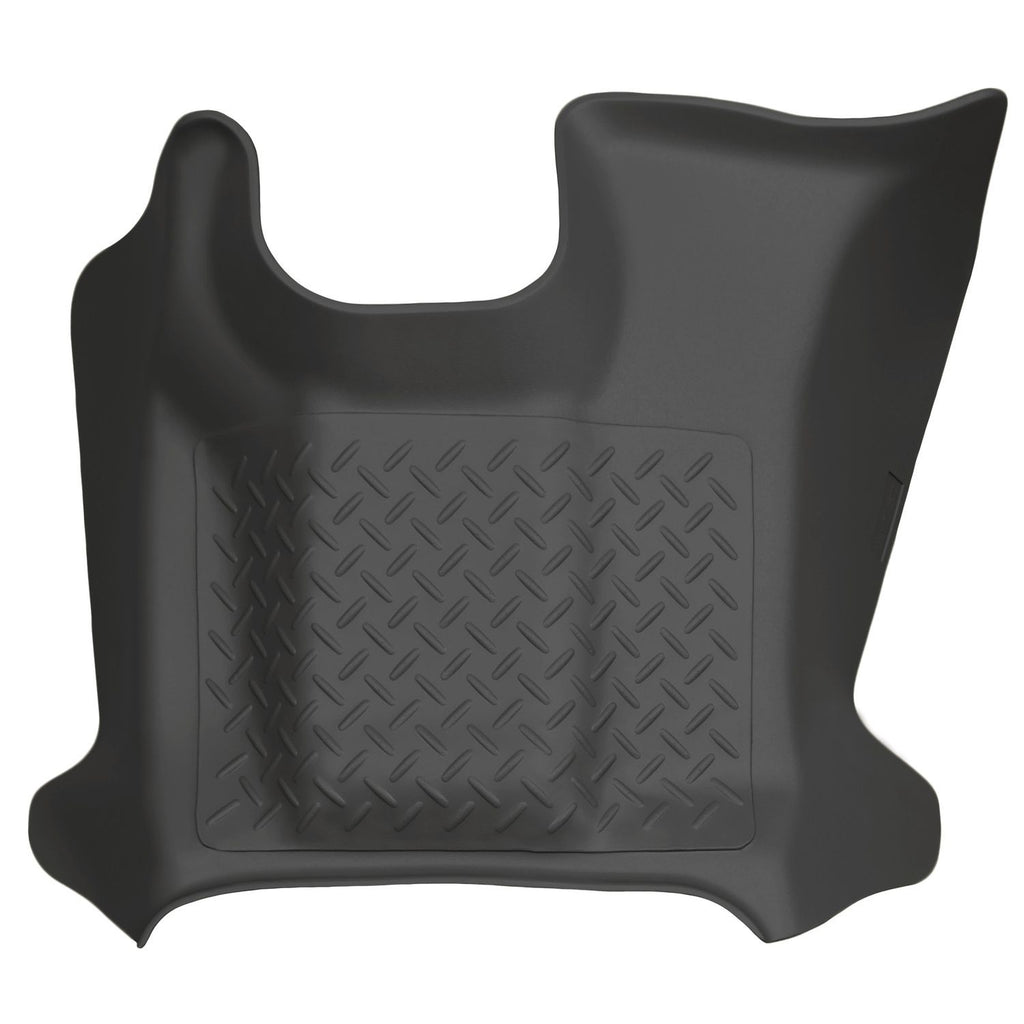 Husky Liners 83671 | Husky Liners Center Hump Floor Liner, Fits 11-16 F250/F350/F450 SUPER DUTY SUPER/CREW CAB WEATHERBEATER FRONT CENTER HUMP LINER BLACK