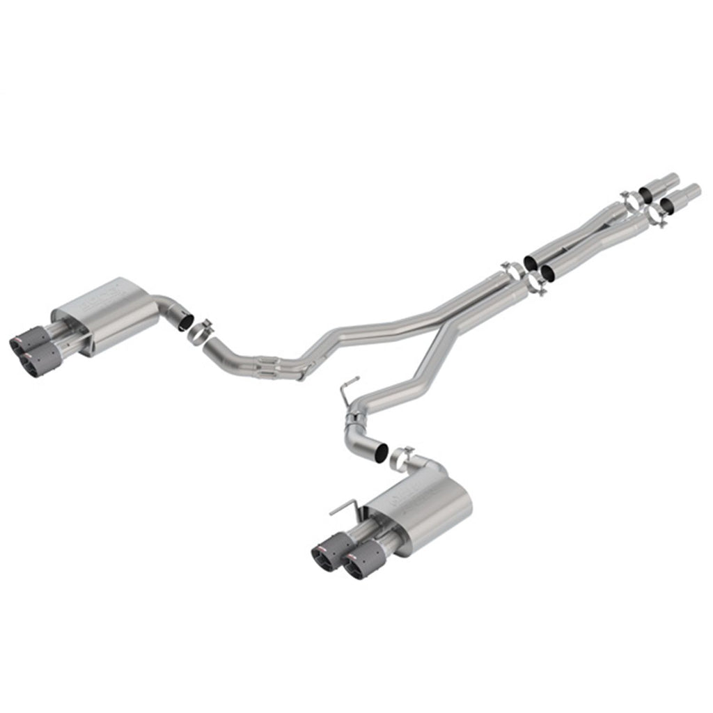 Borla 140746CF | Borla Cat-Back Exhaust System - ATAK