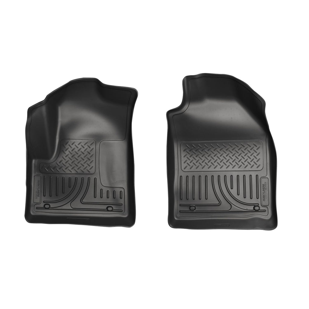 Husky Liners 18751 | Husky Liners Front Floor Liners, Fits 10-13 TRANSIT CONNECT WEATHERBEATER FRONT FLOOR LINERS BLACK