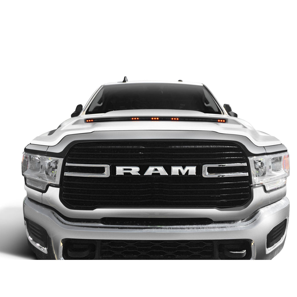 Auto Ventshade 753051-PW7 Aeroskin LightShield Color Hood Protector Bright White Cc for 2018 Ram 2500/3500